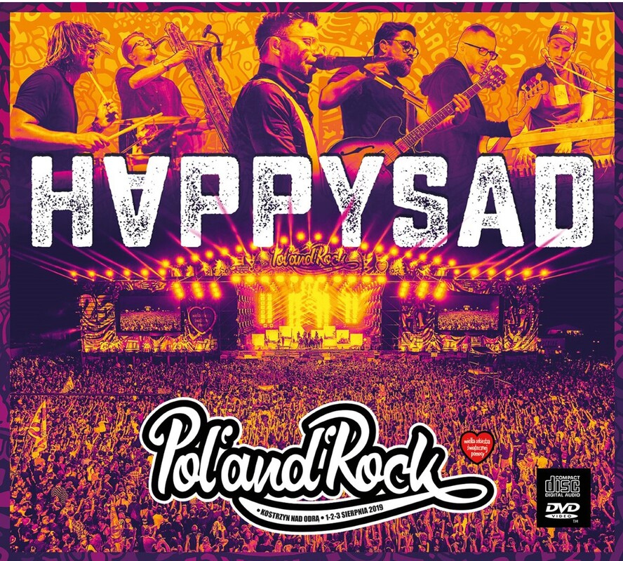 2020 - Happysad - &quot;Pol&#039;and&#039;Rock 2019 Live&quot; - 2CD+DVD