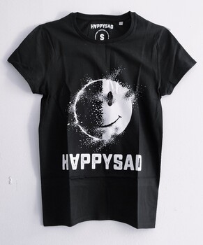HAPPYSAD - koszulka damska czarna "PYŁ"