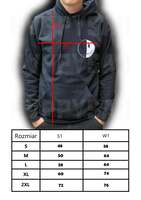 Bluza typu kangurka - Happysad logo
