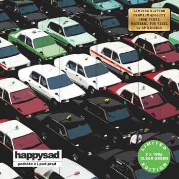 LP "Podróże z i pod prąd" Happysad (2LP) - clear green