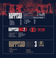 CD x 3. "Happysad - Inaczej 1, 2, 3"